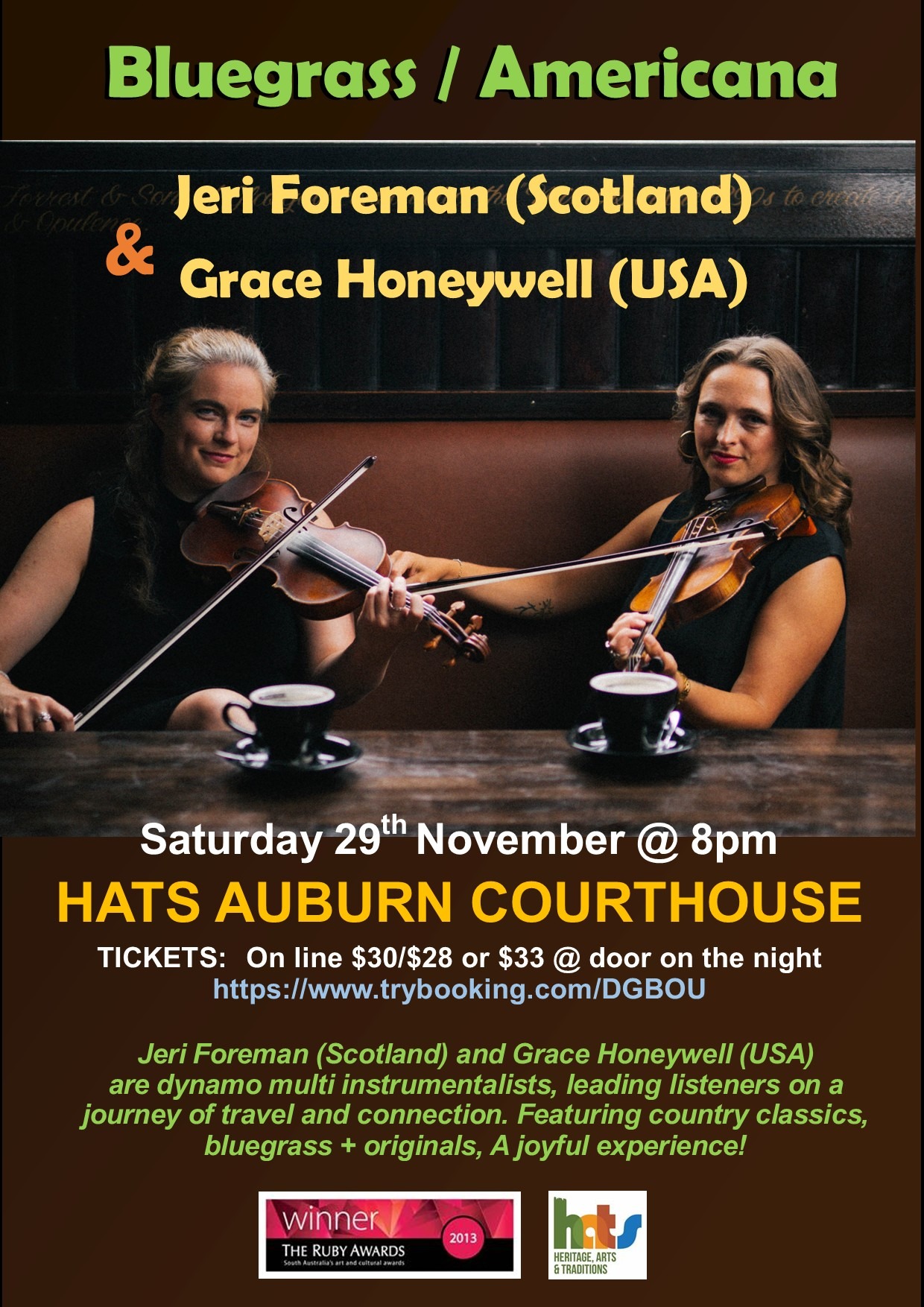 Jeri Foreman and Grace Honeywell