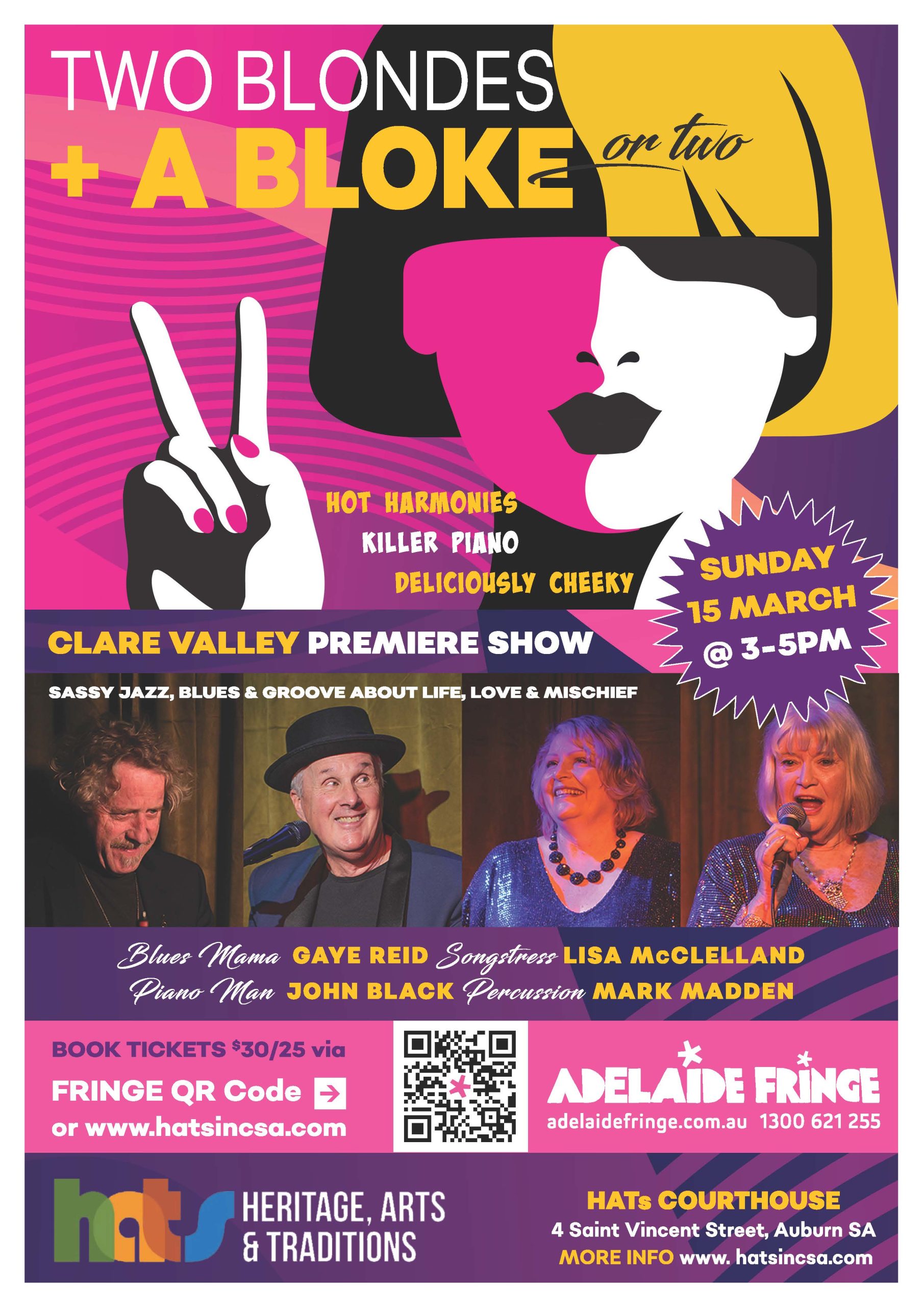 Two Blondes and a Bloke Auburn Concert